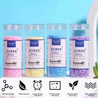 Hạt Giặt Viên Lưu Hương Quần Áo Xả Vải Thơm Tự Nhiên Dịu Nhẹ Lâu Phai