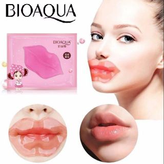 COMBO 10 miếng Mặt nạ môi , mask môi Bioaqua dưỡng ẩm và làm mờ thâm giá sỉ