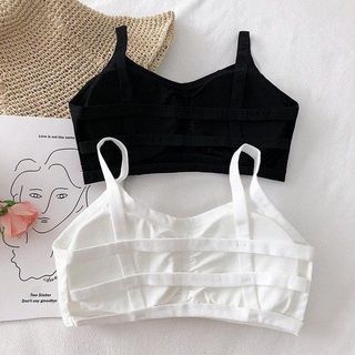 Áo bra học sinh 3 dây kèm mút mỏng