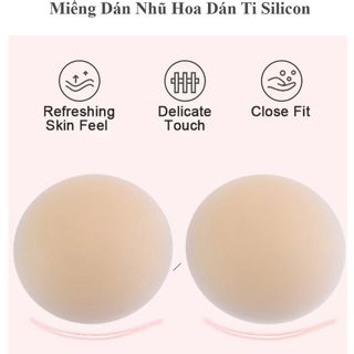 [HOT[ Miếng dán ngực silicon màu trơn vô hình tiện lợi màu da ngăm giá sỉ