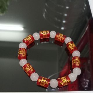 Vòng tay Chuỗi đá trắng vòng chuỗi đeo tay đẹp