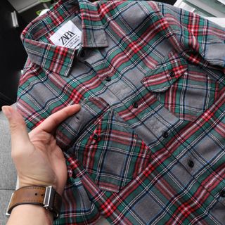Áo Sơ mi nam, áo sơ mi ngắn tay chất liệu 100% cotton, bảng màu hot dễ mang size từ 50kg - 87kg