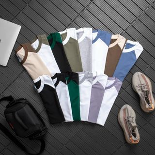 Thun cotton áo nam