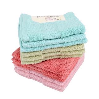 Khăn Lau Mặt MonoRed, Khăn Mặt Nhật Bản Chất Liệu Cotton Cao Cấp Mền Mịn Siêu Thấm Nước Khổ 34x34cm giá sỉ