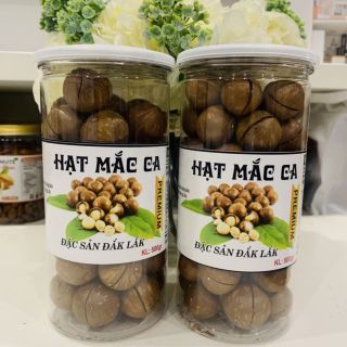 [Loại 1] Hạt Macca Daklak sấy nứt vỏ 500 Gram - Tặng kèm đồ khui hạt giá sỉ