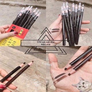 Chì xé kẻ lông mày chống thấm nước lâu trôi Hộp 12 cây