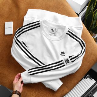 Áo thun nam cao cấp, áo thun tay dài Chất nỉ chân cua dày dặn mịn mát mặc vải đanh không xù lông, size từ 55kg - 85kg