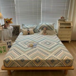 Bộ Ga và 2 vỏ gối cotton poly