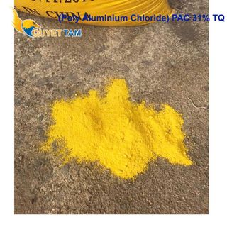 PAC 31% Vàng Nghệ (Poly Aluminium chloride) TQ - xử lý nước