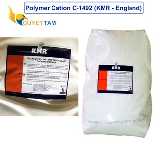 Polymer Cation C1492 KMR - Tụ lắng, Xử Lý Nước Thải (hàng Anh) giá sỉ