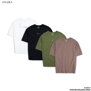ÁO THUN TAY NGẮN AKUBA 01J0415