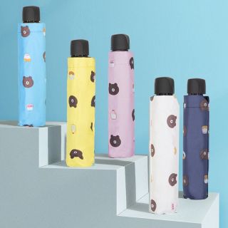 Ô gấu, ô gấp gọn in hình gấu, chống tia uv