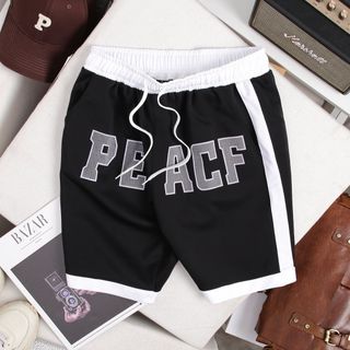 Quần short thun nam size lớn bigsize 90 - 140kg - in hình PEAGF