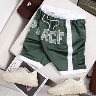 Quần short thun nam size lớn bigsize 90 - 140kg - in hình PEAGF