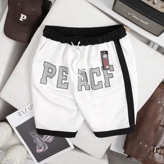 Quần short thun nam size lớn bigsize 90 - 140kg - in hình PEAGF