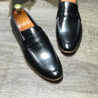 Giày công sở da mềm, đế khâu - mt vàng lỳ