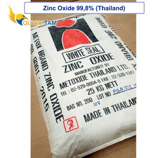 Kẽm oxit nhập khẩu Thái Lan - ZINC OXIDE 99.8% - METOX BRAND