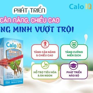Sữa bột pha sẵn Calo IQ Grow 180ml