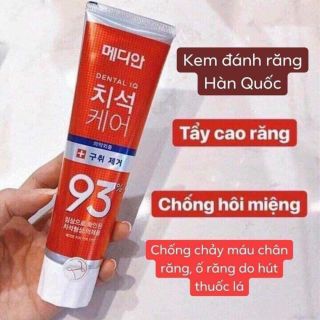 Kem đánh răng media hàn quốc