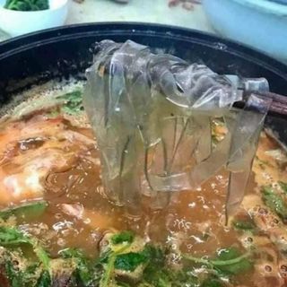 Miến rong thái tay