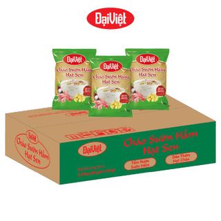 Cháo sườn hầm hạt sen Đại Việt - Ăn liền – Gói 50g - Thùng 50 gói