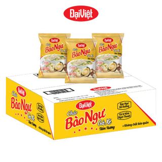 Cháo Bào Ngư Gà Xé Nấm Hương Đại Việt - Ăn liền - Gói 50gr- Thùng 30 gói
