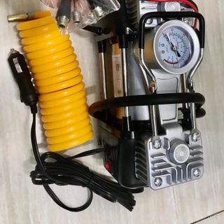 Bơm Ô TÔ 2 Piston Xylanh -BƠM 3 PHÚT ĐƯỢC 2.5KG - Công Suất Lớn Siêu Khỏe Siêu Nhanh - LÕI DÂY ĐỒNG - Bảo hành 1 năm