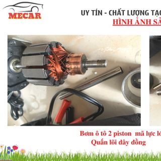 Bơm Ô TÔ 2 Piston Xylanh -BƠM 3 PHÚT ĐƯỢC 2.5KG - Công Suất Lớn Siêu Khỏe Siêu Nhanh - LÕI DÂY ĐỒNG - Bảo hành 1 năm