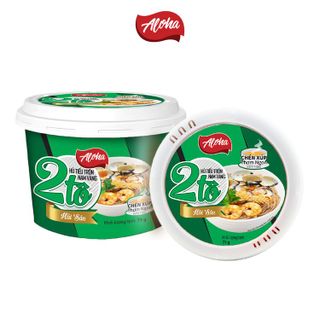 Hủ tiếu trộn Nam Vang 2 Tô Aloha Hải sản ăn liền - Tô 75gr - Thùng 24 tô