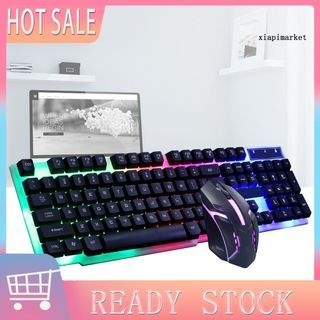 Bộ Phím Chuột Gaming Thiết Kế Led 7 Màu Siêu Đẹp - BoPhimChuot