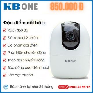 Camera kbvision xoay 360 độ
