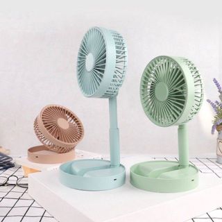 Quạt mini tích điện để bàn 3 cấp độ gấp gọn LOẠI TO, MẠNH, CAO CẤP (QUAT-TICH-DIEN-MINI)