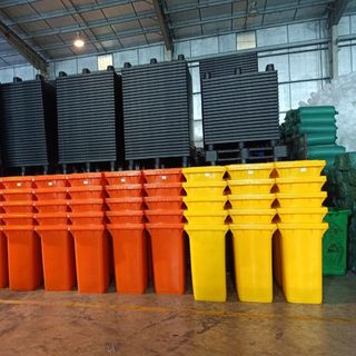 Thùng rác nhựa 60L, 120L, 240L giá rẻ tại Bình Dương