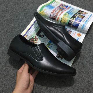 Giày công sở phối dây thời trang, đế khâu - GD