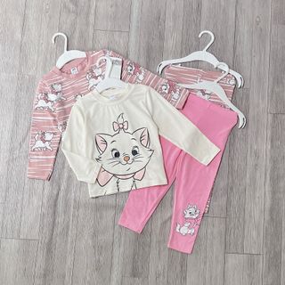 Set 2 bộ cotton Kitty cho bé giá sỉ