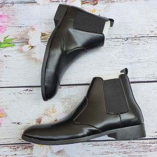 Giày boots nam Chellsea Boots da mềm, đế cao đã khâu đế