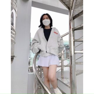Áo khoác nỉ logo oh oh màu đỏ form đẹp