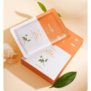 Mặt Nạ Hoa Trà Camellia cải thiện làn da sạm , trị thâm , se khít lỗ chân lông giúp da chắc khoẻ ( 1hop/10mieng)