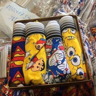 quần lót hoạt hình cotton 1x
