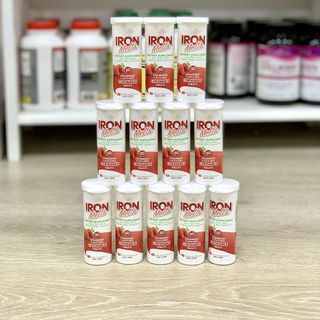 Iron Melts - Viên Bổ Sung Sắt, Acid Folic, Vitamin B12 Và Vitamin C, 50 viên