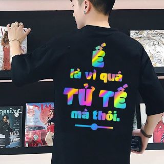 Áo thun in phản quang form đẹp