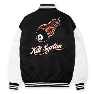 Áo khoác dù logo in skill system 2 size L và xl giá sỉ