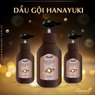Dầu gội Hana yuki thảo dược nuôi dưỡng tóc chắc khỏe mềm mượt nhanh dài Shampoo 300g giá sỉ