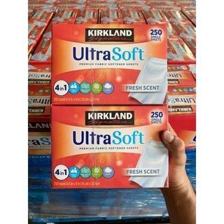 Giấy Thơm Quần Áo Kirkland Fabric Softener Của Mỹ 250 Tờ x 2