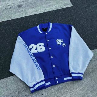 Áo khoác bomber logo dont grow up đẹp