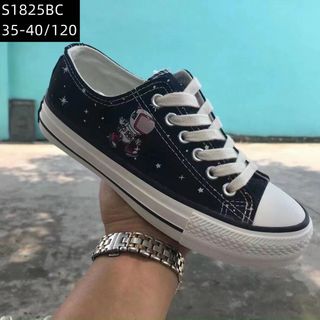 Giày thể thao nữ chất vải mềm dáng basic đế bằng bánh mì sỉ giá xưởng