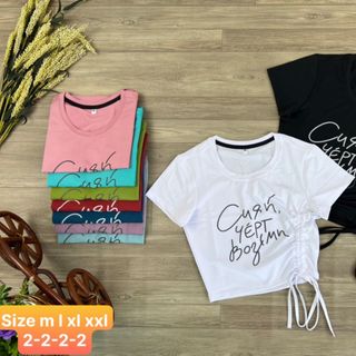 Đồ Thể Thao Áo Croptop Dây Rút Thể Thao Siêu Đẹp Giá Sỉ, Chất Hot Đẹp