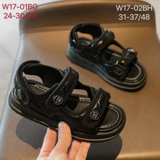 Sandal trẻ em 2 quai ngang chất da tốt