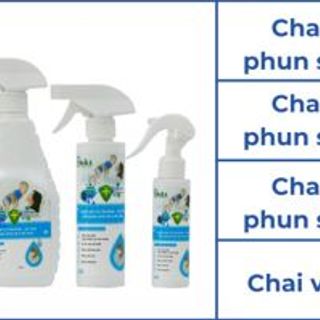 Nước ion từ trường – Xịt rửa đồ dùng cho mẹ và bé