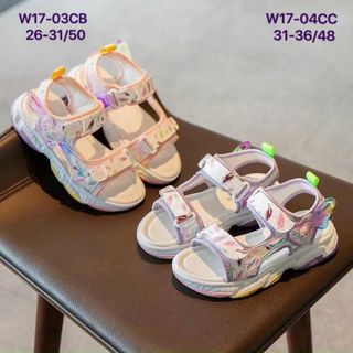 Sandal bé gái in hình công chúa W14 giá sỉ